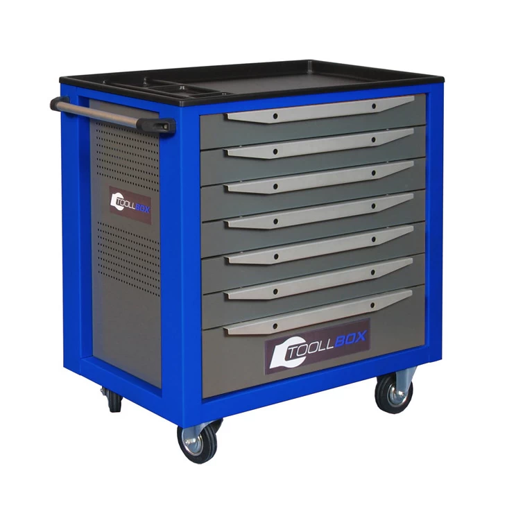 Тележка инструментальная ToollBox TBS-7 (синий)