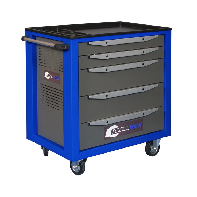 Тележка инструментальная ToollBox TBS-5 (синий)