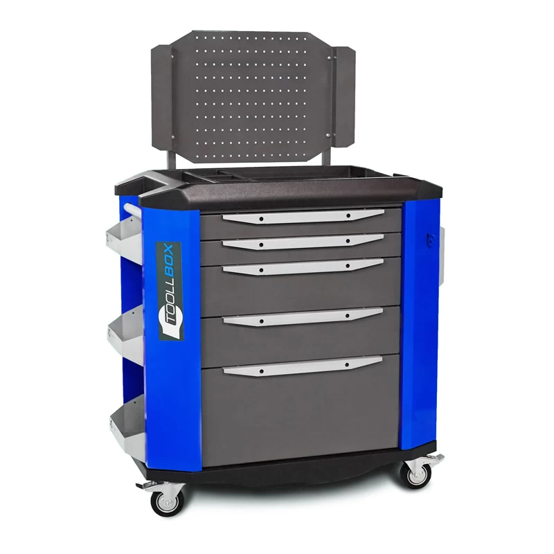 Тележка инструментальная ToollBox TBP-5 (синий)