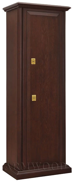 Оружейный сейф с отделкой деревом Armwood 44 Lux