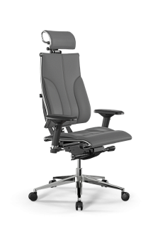 Кресло Метта Y 4D Free B2-10D/0102212 (экокожа Infinity Easy Clean серая)