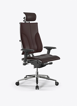 Кресло Метта Y 4D Free L2-10D/0095412 (экокожа Infinity Easy Clean темно-коричневая)